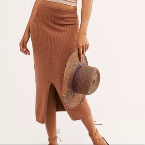 Free People Skyline Midi skirt